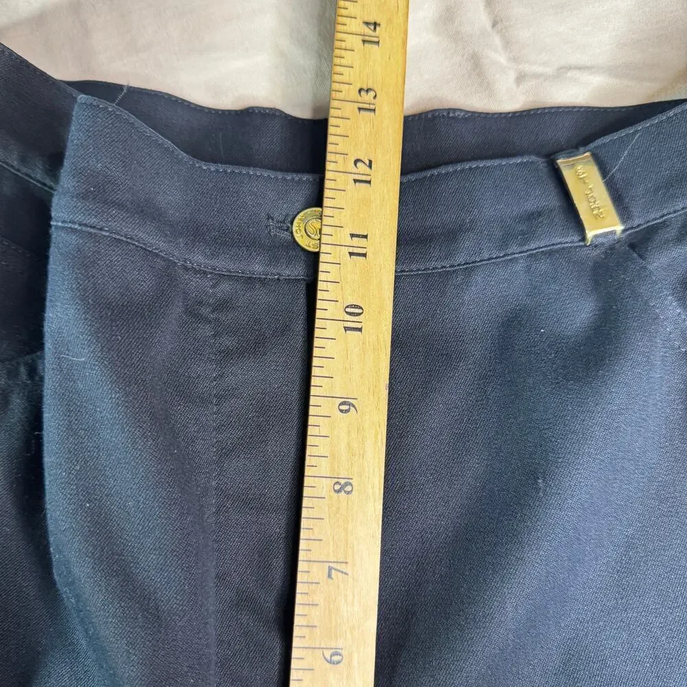 St. John Sport by Marie Gray Women's sz 12 Five Pocket Black Pant Stretch